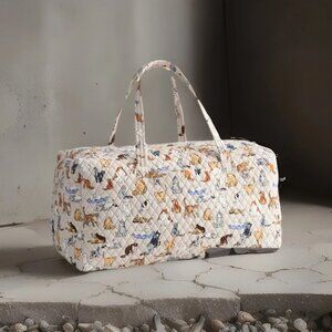 Vera Bradley A Cat's Life Extra Large (XL) Traveler Duffel Bag NWT
